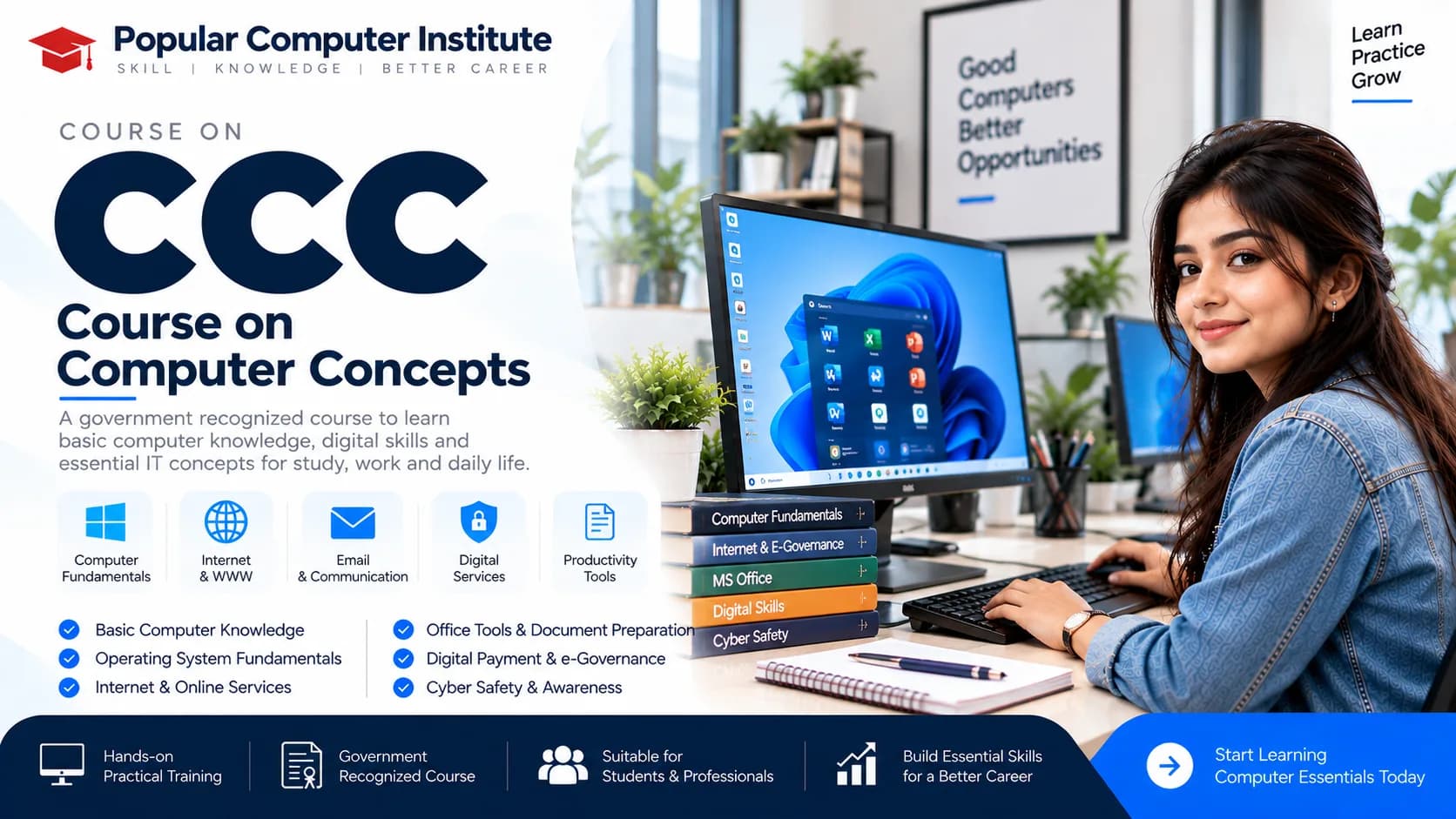 Course on Computer Concepts (CCC - NIELIT Aligned)